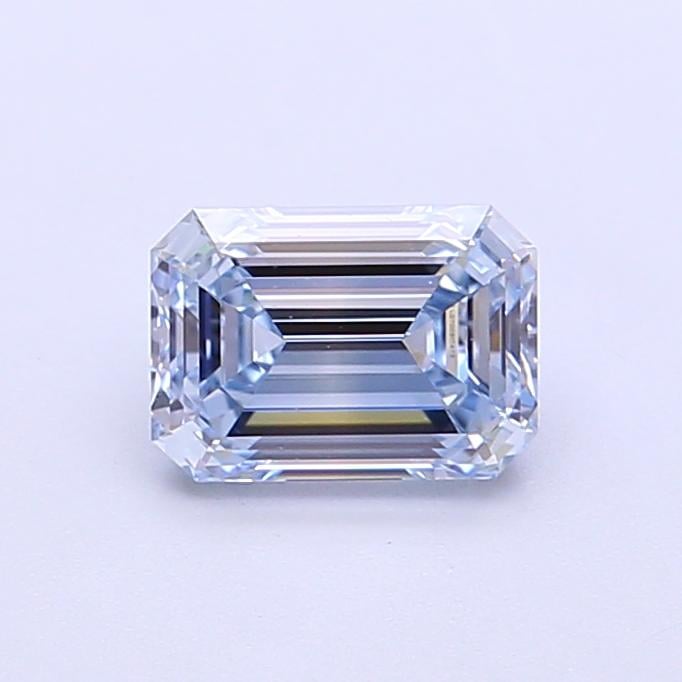 1.03 Ct. Fancy Intense Blue Emerald Lab Grown Diamond