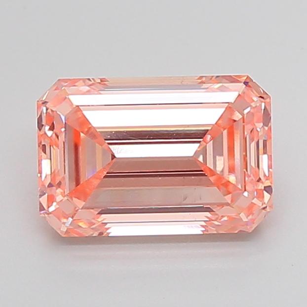 4.04 Ct. Fancy Intense Pink Emerald Lab Grown Diamond