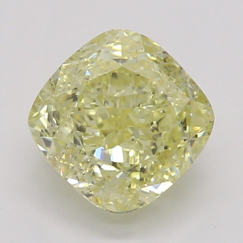 1.01 Ct. Fancy Intense Yellow Cushion Diamond