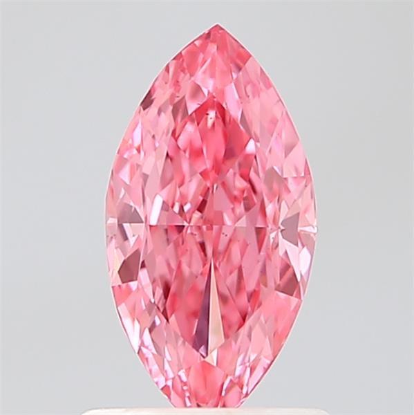 0.95 Ct. Fancy Vivid  Pink Marquise Lab Grown Diamond