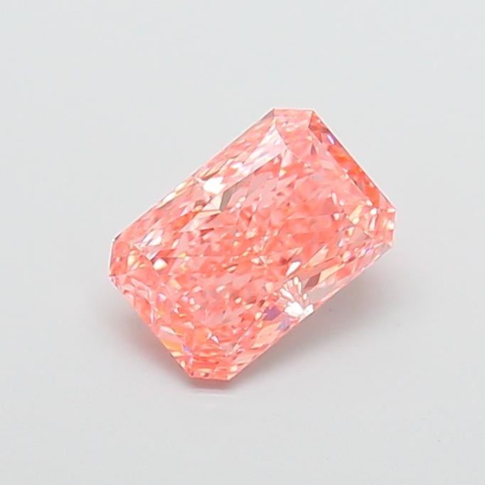 1.90 Ct. Fancy Vivid  Pink Radiant Lab Grown Diamond
