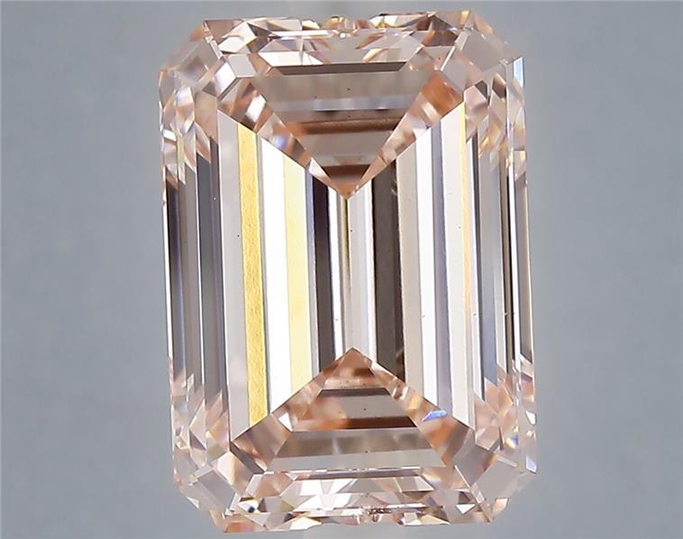 6.03 Ct. Fancy Intense Pink Emerald Lab Grown Diamond