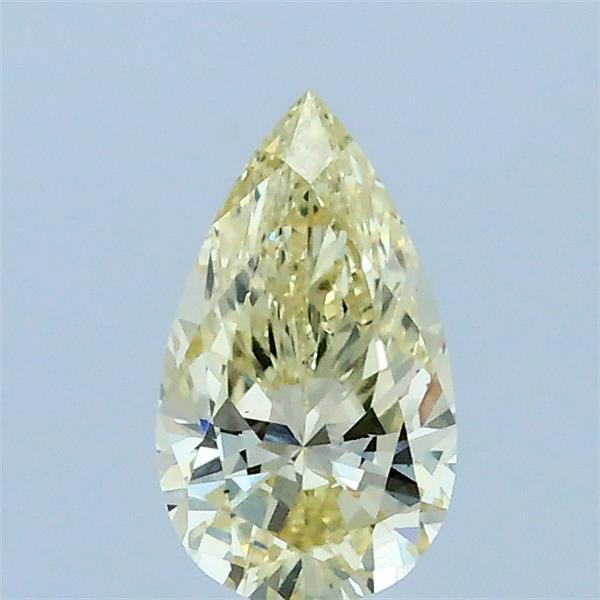 0.51 Ct. Fancy Light Yellow Pear Lab Grown Diamond