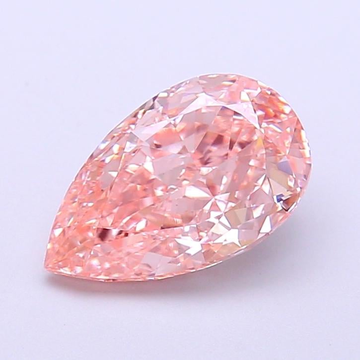 2.00 Ct. Fancy Intense  Pink Pear Lab Grown Diamond