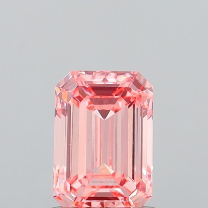 1.26 Ct. Fancy Intense  Pink Emerald Lab Grown Diamond