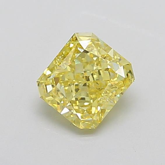 1.39 Ct. Fancy Intense Yellow Radiant Lab Grown Diamond