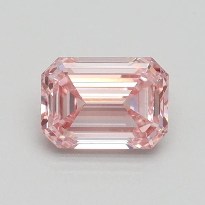 0.70 Ct. Fancy Intense Pink Emerald Lab Grown Diamond