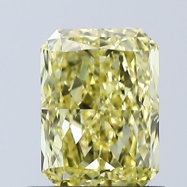 1.04 Ct. Fancy Vivid Yellow Radiant Lab Grown Diamond