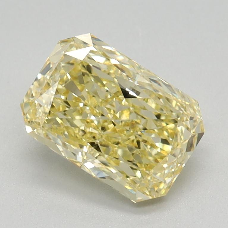 1.06 Ct. Fancy Vivid Yellow Radiant Lab Grown Diamond