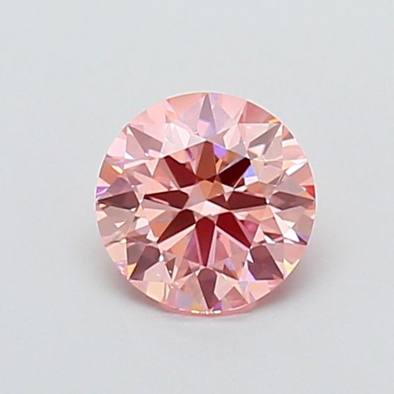 1.01 Ct. Fancy Intense Pink Round Lab Grown Diamond