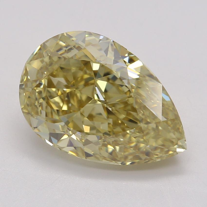 3.03 Ct. Fancy Brownish Yellow Pear Diamond