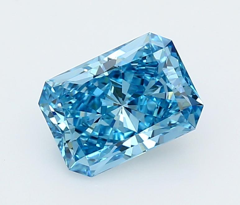 2.05 Ct. Fancy Vivid  Blue Radiant Lab Grown Diamond