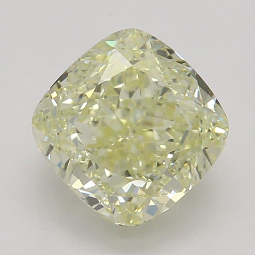 1.01 Ct. Fancy Light Yellow Cushion Diamond