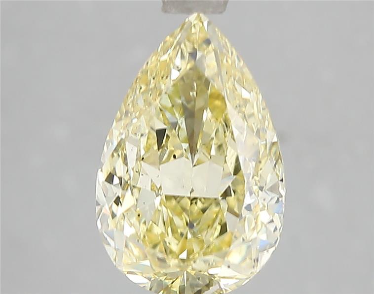 3.03 Ct. Fancy Intense Yellow Pear Lab Grown Diamond