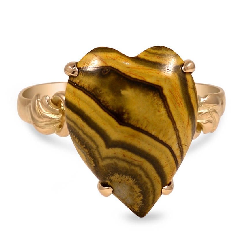 Victorian Jasper Vintage Ring