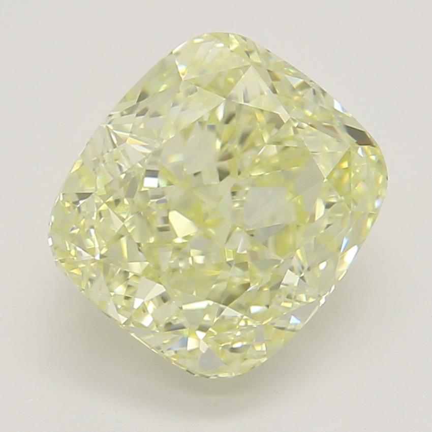 1.58 Ct. Fancy Light Yellow Cushion Diamond