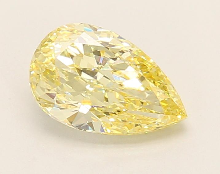1.09 Ct. Fancy Intense Yellow Pear Lab Grown Diamond