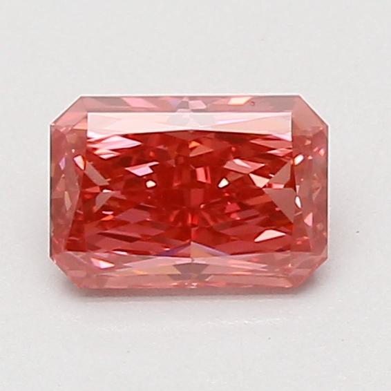 1.00 Ct. Fancy Vivid Pink Radiant Lab Grown Diamond