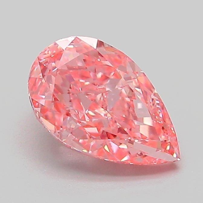 1.16 Ct. Fancy Vivid Pink Pear Lab Grown Diamond