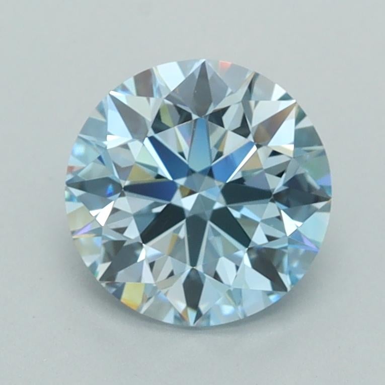 1.50 Ct. Fancy Vivid  Blue Round Lab Grown Diamond