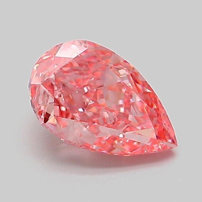 1.03 Ct. Fancy Vivid Pink Pear Lab Grown Diamond