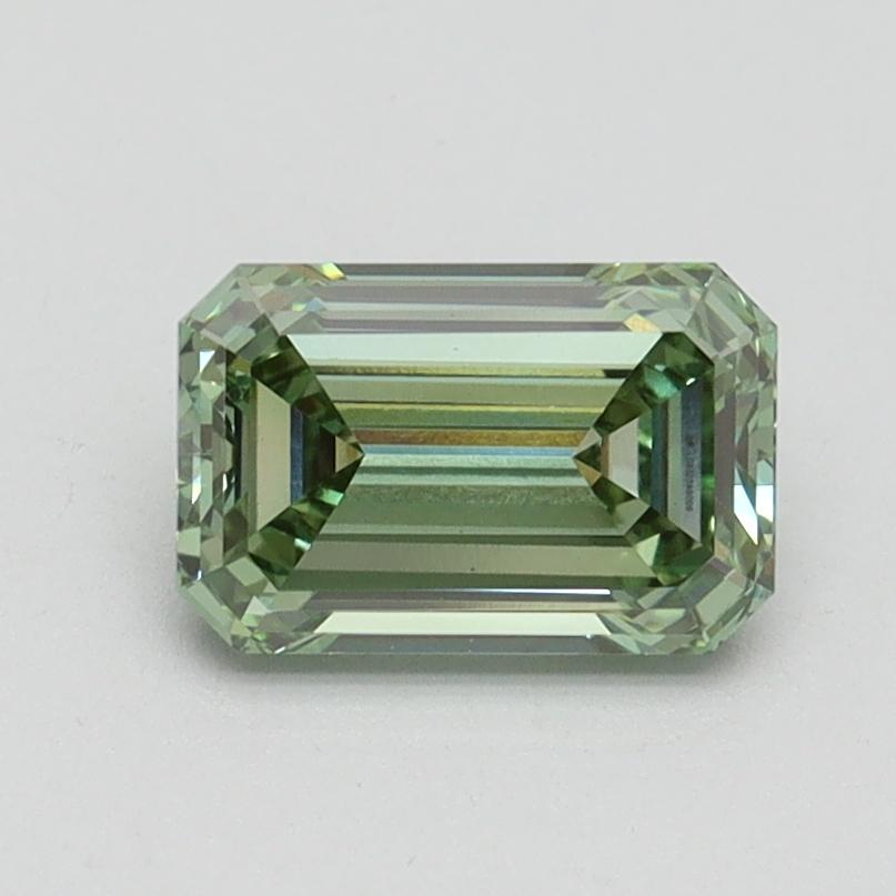 1.09 Ct. Fancy Intense Green Emerald Lab Grown Diamond