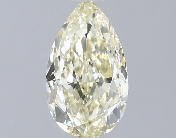 1.01 Ct. Light Yellow Pear Lab Grown Diamond