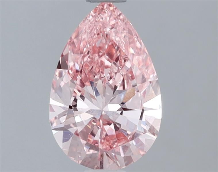 1.00 Ct. Fancy Vivid Pink Pear Lab Grown Diamond