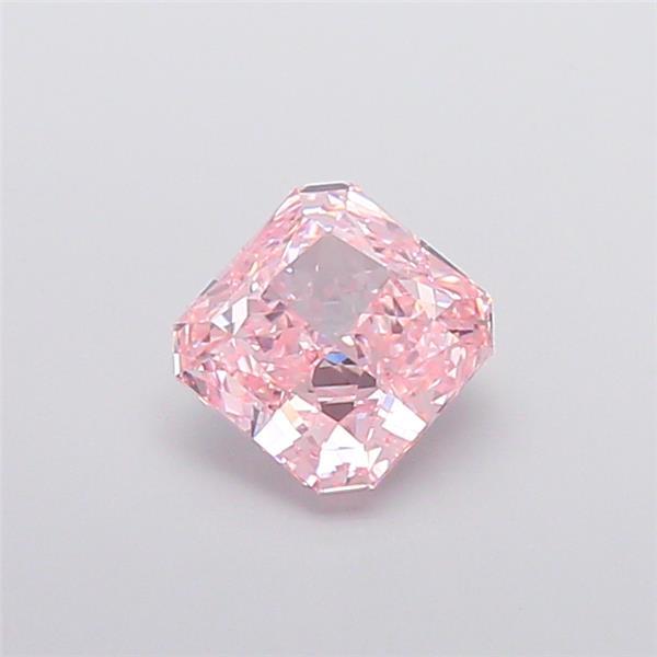 1.45 Ct. Fancy Intense Pink Radiant Lab Grown Diamond