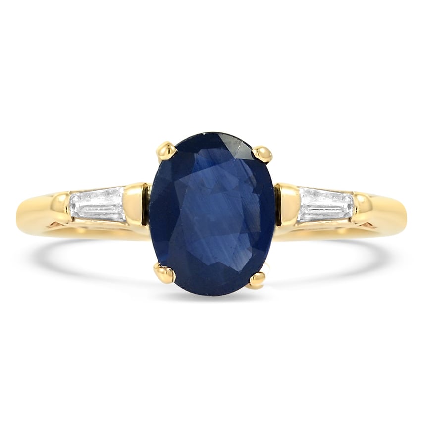 Modern Sapphire Vintage Ring