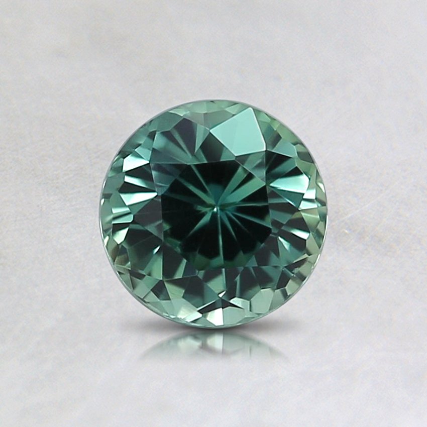5.5mm Unheated Teal Round Sapphire