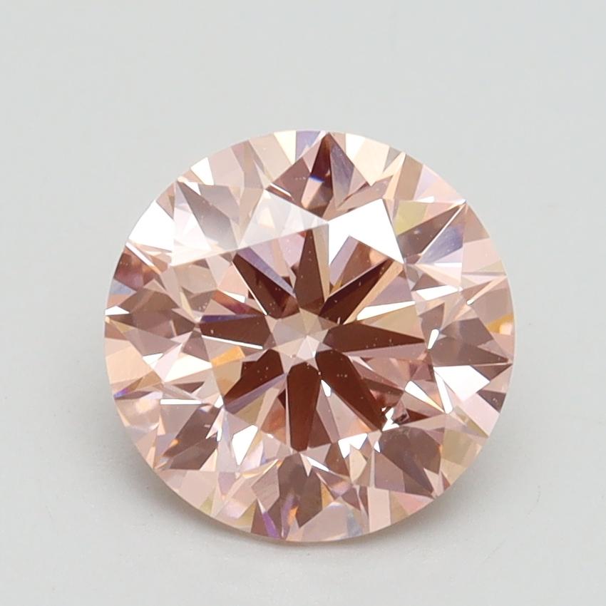 1.84 Ct. Fancy Intense Pink Round Lab Grown Diamond
