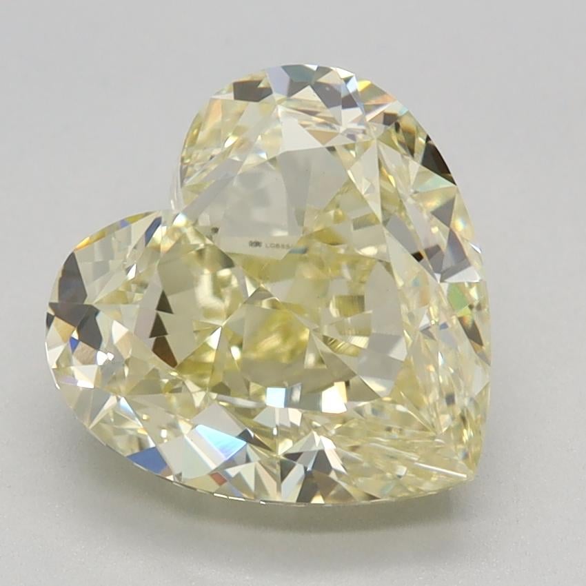 2.81 Ct. Fancy Intense Yellow Heart Lab Grown Diamond