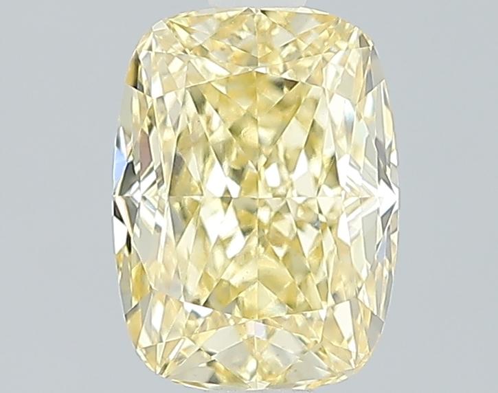 1.83 Ct. Fancy Vivid Yellow Cushion Lab Grown Diamond