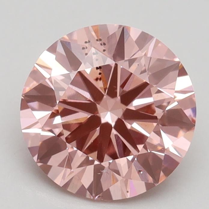 1.80 Ct. Fancy Intense Pink Round Lab Grown Diamond