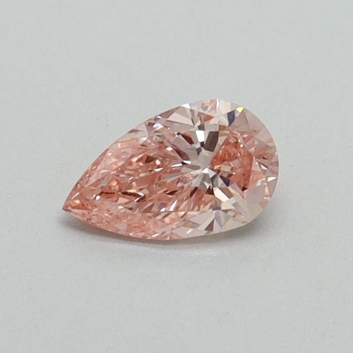 0.30 Ct. Fancy Vivid Pink Pear Lab Grown Diamond