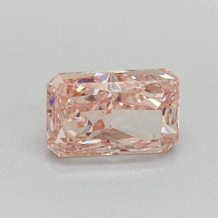 0.54 Ct. Fancy Vivid Pink Radiant Lab Grown Diamond