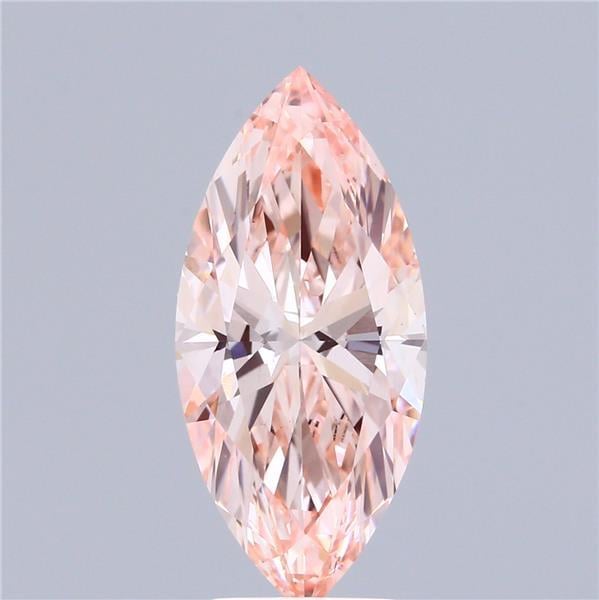 4.13 Ct. Fancy Intense Pink Marquise Lab Grown Diamond