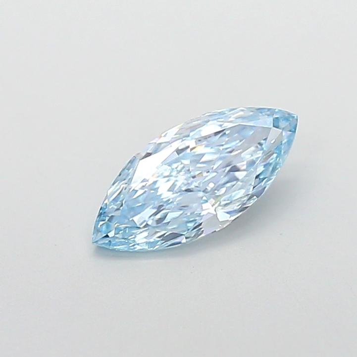 1.02 Ct. Fancy Vivid  Blue Marquise Lab Grown Diamond