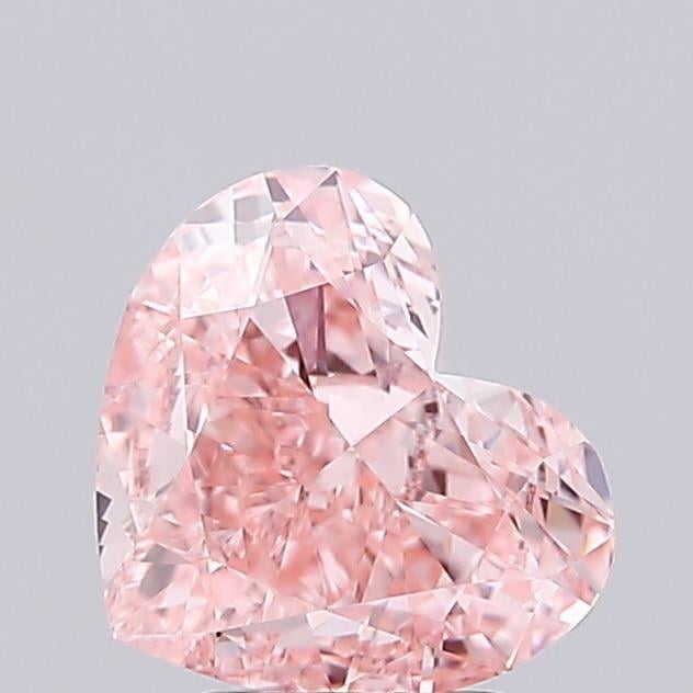 1.78 Ct. Fancy Vivid Pink Heart Lab Grown Diamond