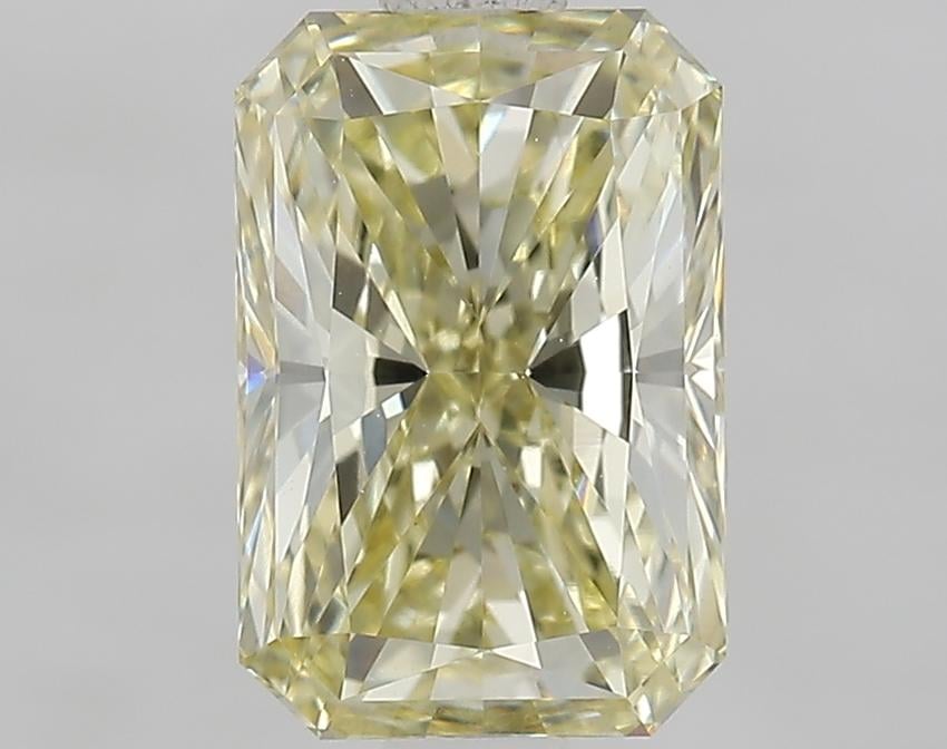 1.73 Ct. Fancy Light Yellow Radiant Lab Grown Diamond