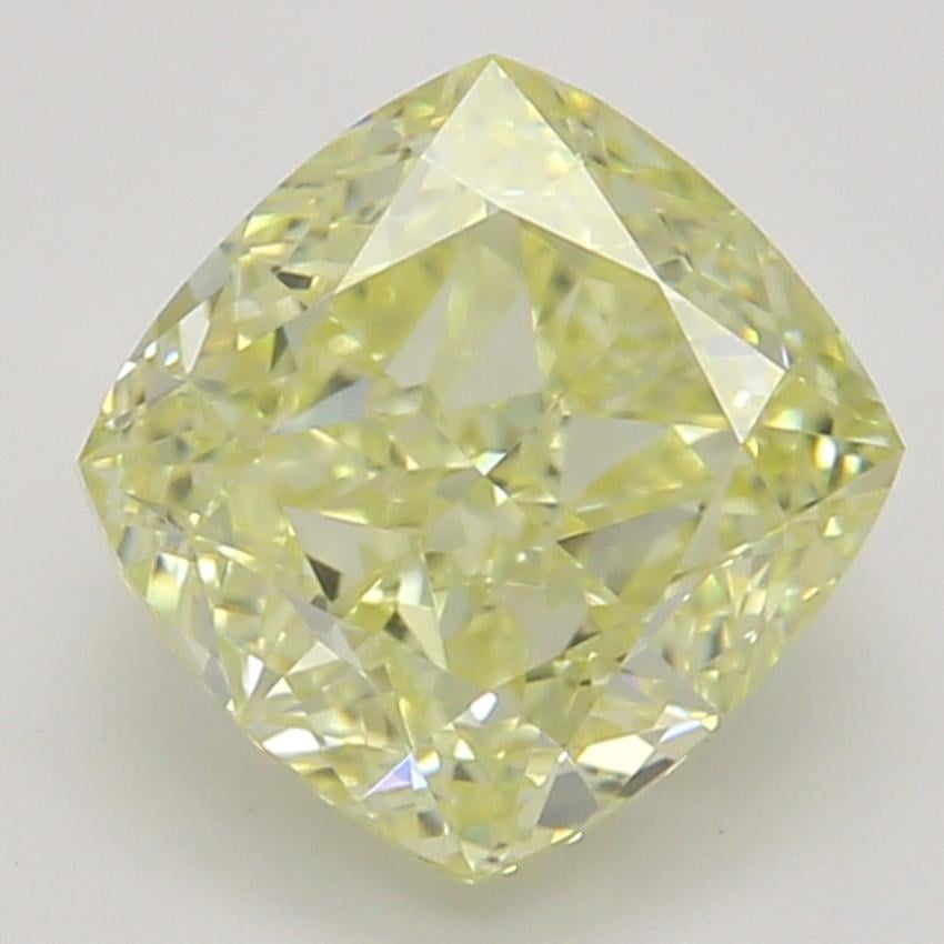 1.01 Ct. Fancy Yellow Cushion Diamond