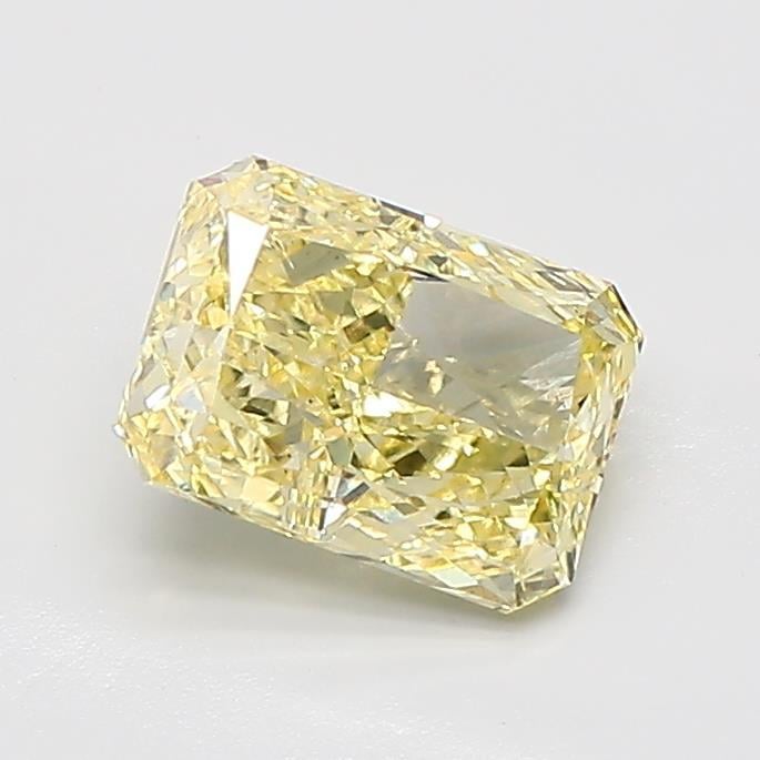 1.29 Ct. Fancy Yellow Radiant Lab Grown Diamond