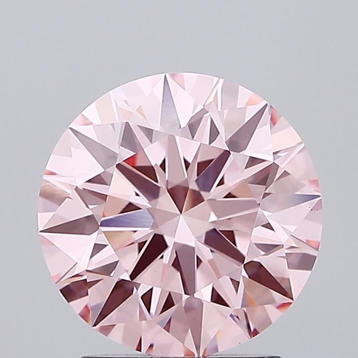 2.09 Ct. Fancy Intense Pink Round Lab Grown Diamond