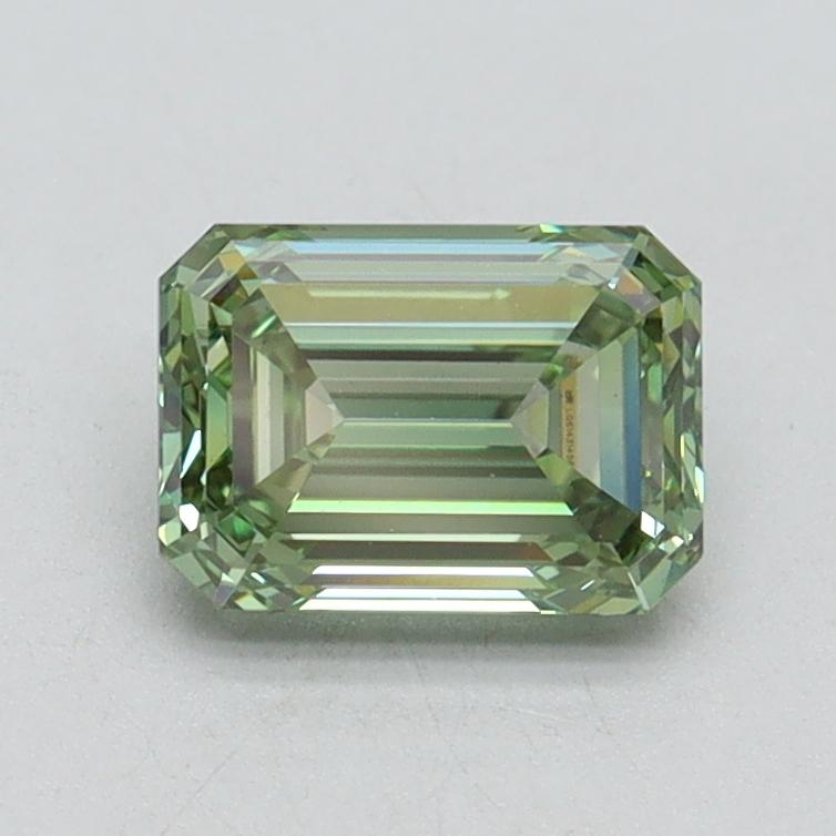 1.04 Ct. Fancy Intense Green Emerald Lab Grown Diamond