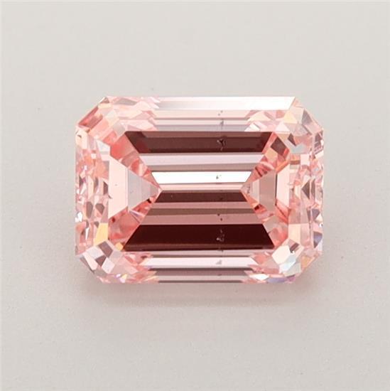 1.08 Ct. Fancy Intense Pink Emerald Lab Grown Diamond