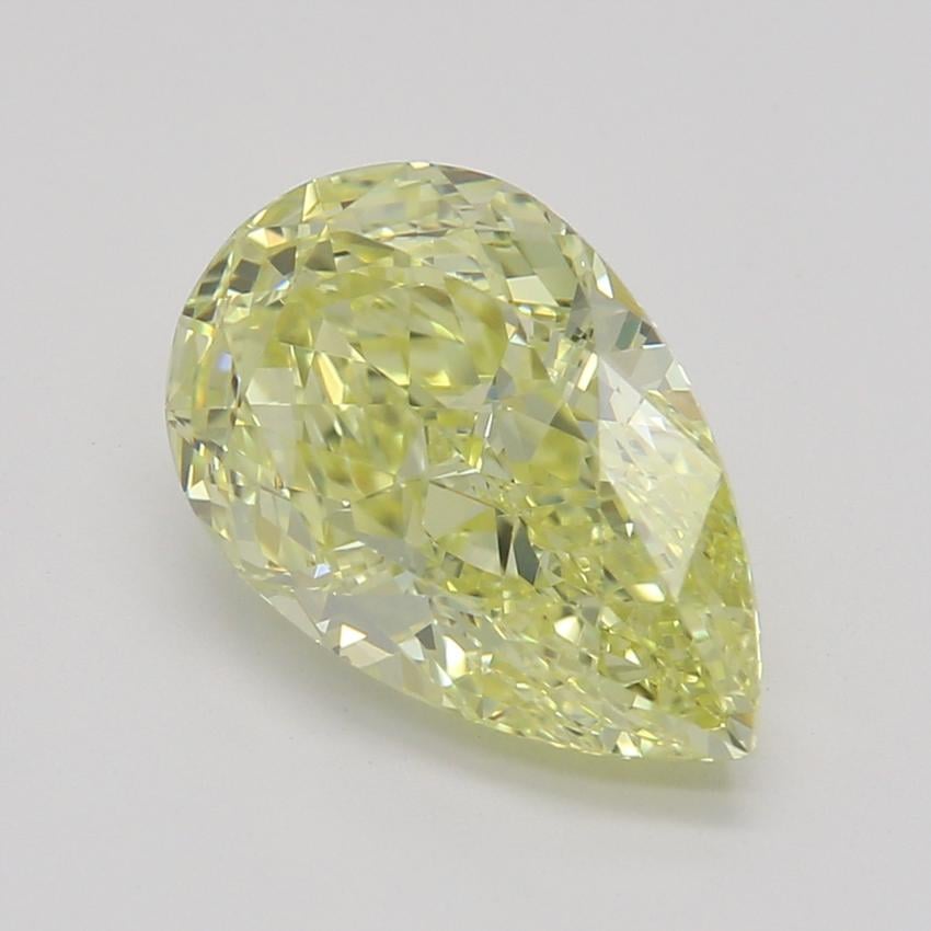 1.58 Ct. Fancy Yellow Pear Diamond