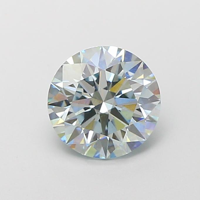 1.61 Ct. Fancy Blue Round Lab Grown Diamond