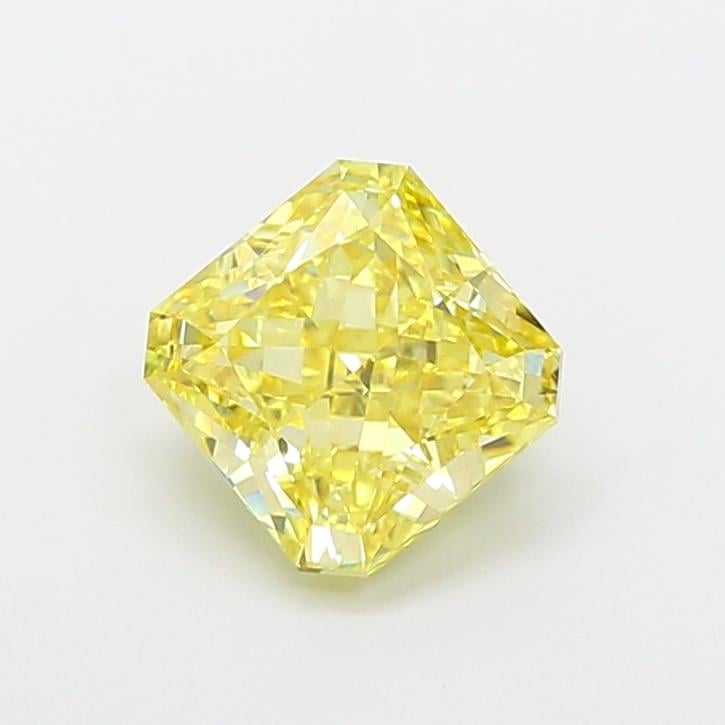 1.92 Ct. Fancy Intense  Yellow Radiant Lab Grown Diamond