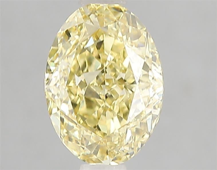 1.82 Ct. Fancy Intense Yellow Oval Lab Grown Diamond
